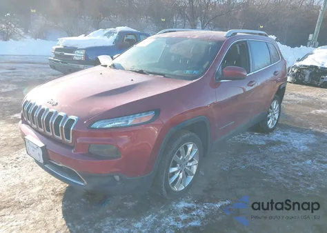 2014 Jeep Cherokee Limited из США, поврежденный, VIN 1C4PJMDB1EW277744